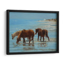 Chincoteague Ponies - Chuck Larivey | Cuadro decorativo de Canvas Lab