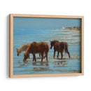 Chincoteague Ponies - Chuck Larivey | Cuadro decorativo de Canvas Lab