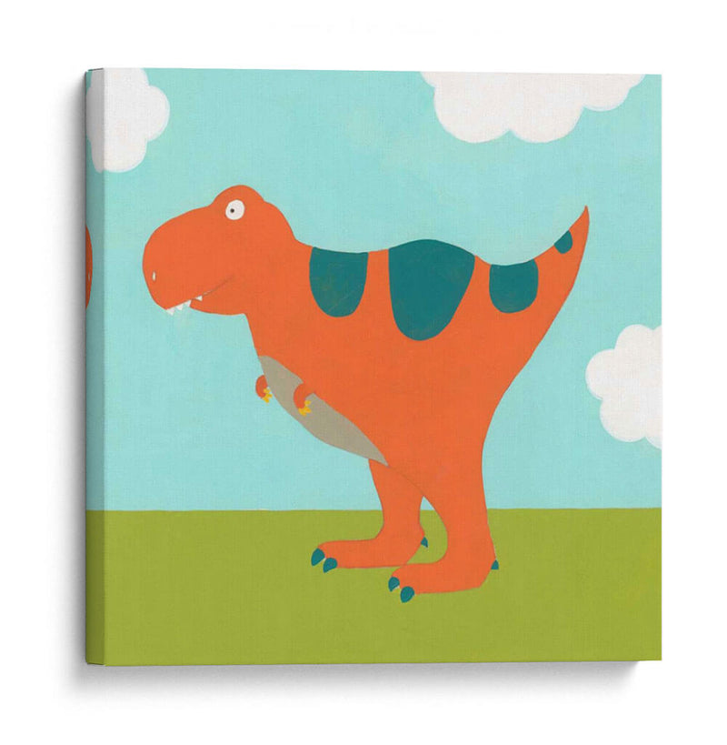 Playime Dino I - June Erica Vess | Cuadro decorativo de Canvas Lab