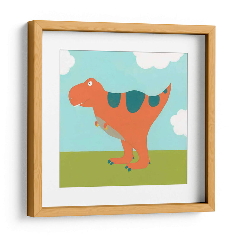 Playime Dino I - June Erica Vess | Cuadro decorativo de Canvas Lab