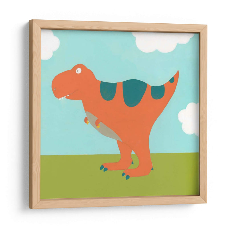 Playime Dino I - June Erica Vess | Cuadro decorativo de Canvas Lab