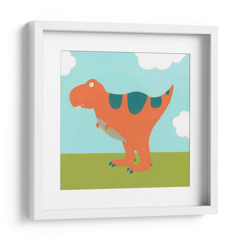 Playime Dino I - June Erica Vess | Cuadro decorativo de Canvas Lab