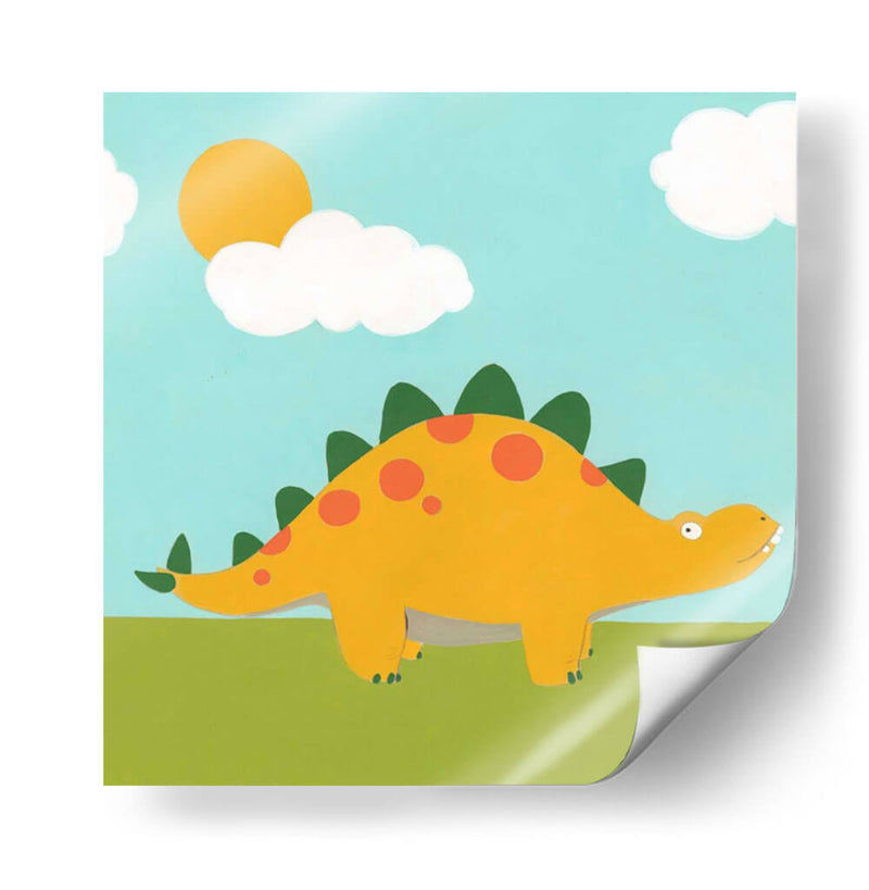 Playtime Dino Ii - June Erica Vess | Cuadro decorativo de Canvas Lab