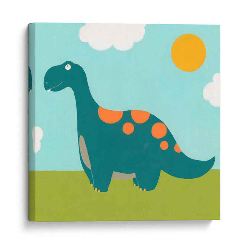 Playtime Dino Iii - June Erica Vess | Cuadro decorativo de Canvas Lab