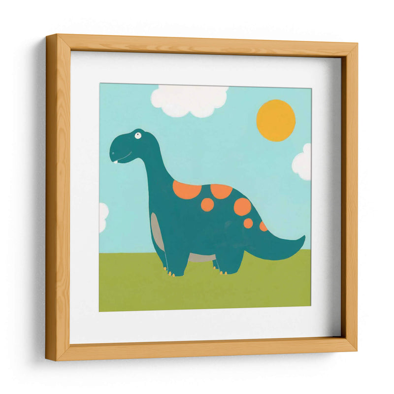 Playtime Dino Iii - June Erica Vess | Cuadro decorativo de Canvas Lab