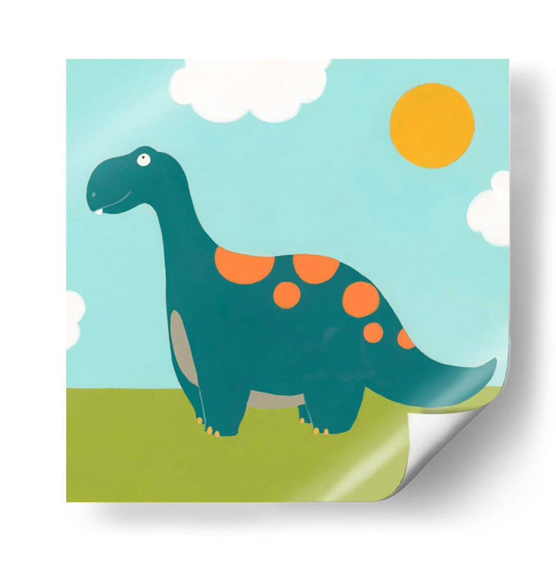 Playtime Dino Iii - June Erica Vess | Cuadro decorativo de Canvas Lab