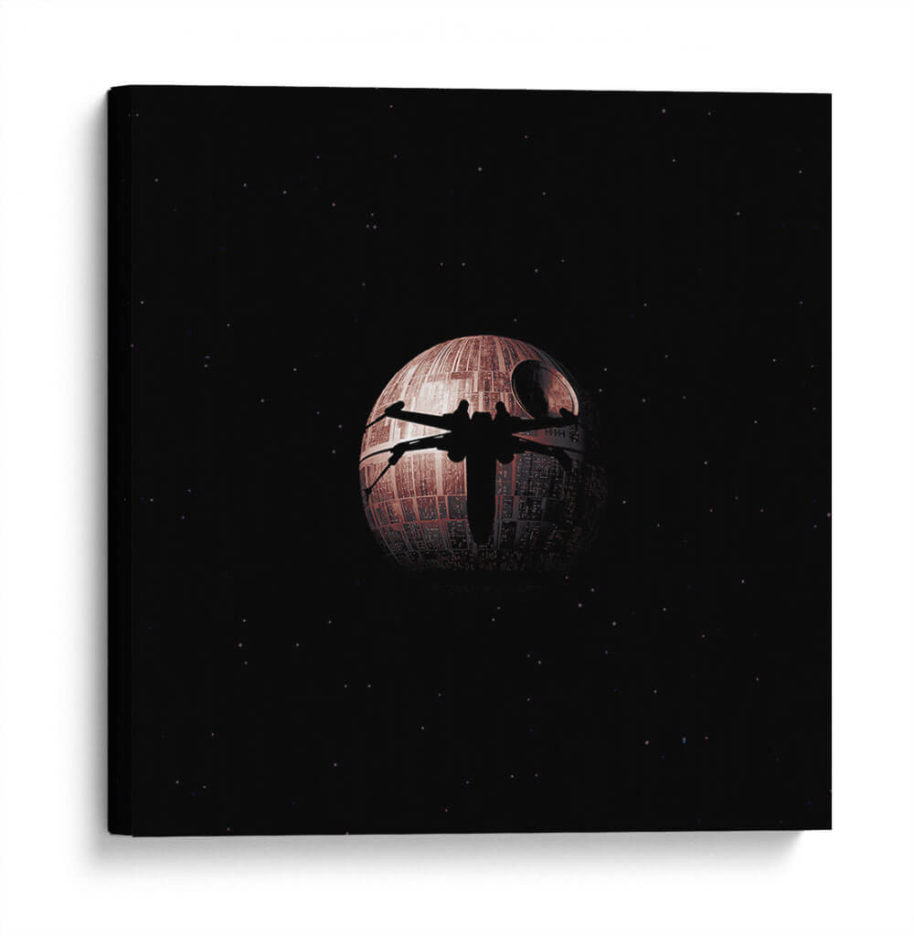 Dark space Starwars | Cuadro decorativo de Canvas Lab