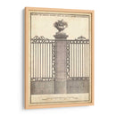 Antiguo Puerta Decorativa I - J.F. Blondel | Cuadro decorativo de Canvas Lab