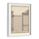Antiguo Puerta Decorativa Ii - J.F. Blondel | Cuadro decorativo de Canvas Lab