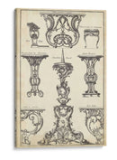 Ornamento Francés Antiguo I - J.F. Blondel | Cuadro decorativo de Canvas Lab