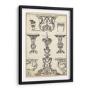 Ornamento Francés Antiguo I - J.F. Blondel | Cuadro decorativo de Canvas Lab