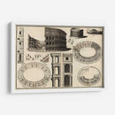 Diagrama Del Coliseo. | Cuadro decorativo de Canvas Lab