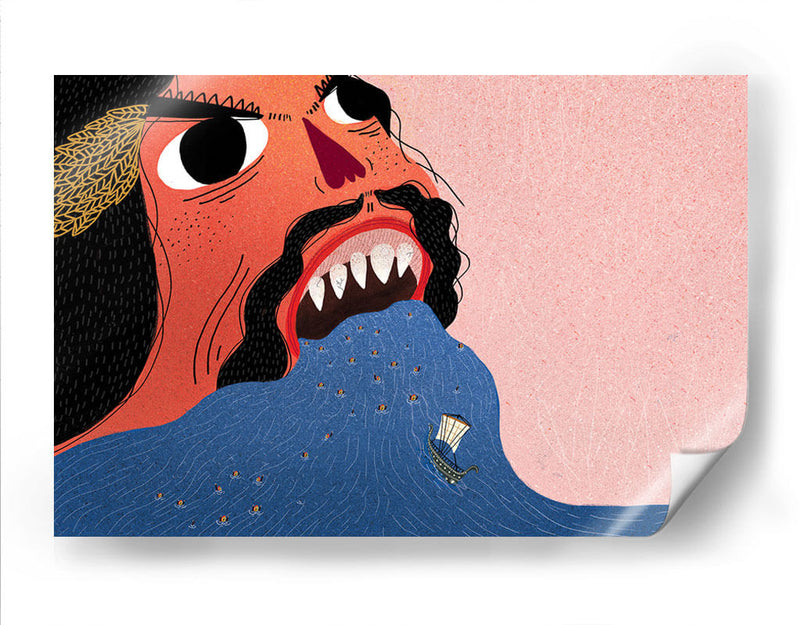 Extracto de La Odisea II | Cuadro decorativo de Canvas Lab