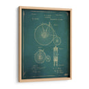 Patente De Bicicleta 1 Azul - GI ArtLab | Cuadro decorativo de Canvas Lab