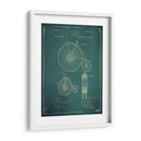 Patente De Bicicleta 1 Azul - GI ArtLab | Cuadro decorativo de Canvas Lab