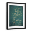 Patente De Bicicleta 2 Azul - GI ArtLab | Cuadro decorativo de Canvas Lab
