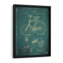 Patente De Bicicleta 2 Azul - GI ArtLab | Cuadro decorativo de Canvas Lab