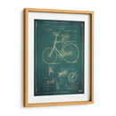 Patente De Bicicleta 2 Azul - GI ArtLab | Cuadro decorativo de Canvas Lab