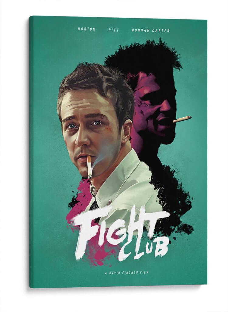 Fight Club poster | Cuadro decorativo de Canvas Lab