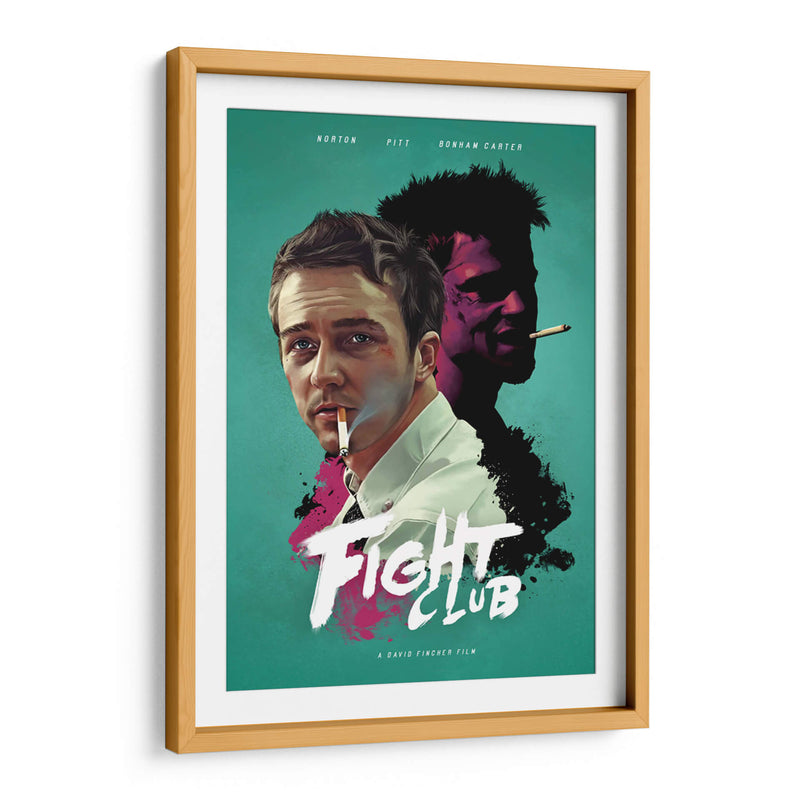 Fight Club poster | Cuadro decorativo de Canvas Lab