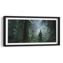 Bosque con niebla | Cuadro decorativo de Canvas Lab