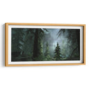 Bosque con niebla | Cuadro decorativo de Canvas Lab