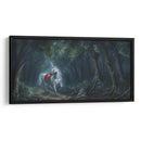 Unicornio en el bosque | Cuadro decorativo de Canvas Lab