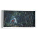 Unicornio en el bosque | Cuadro decorativo de Canvas Lab