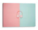 Audífonos duotono | Cuadro decorativo de Canvas Lab