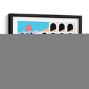 Vacaciones geométricas | Cuadro decorativo de Canvas Lab