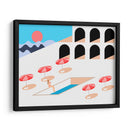 Vacaciones geométricas | Cuadro decorativo de Canvas Lab