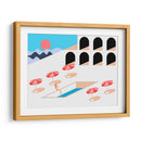 Vacaciones geométricas | Cuadro decorativo de Canvas Lab