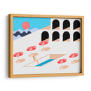 Vacaciones geométricas | Cuadro decorativo de Canvas Lab