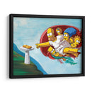 Control remoto de oro | Cuadro decorativo de Canvas Lab