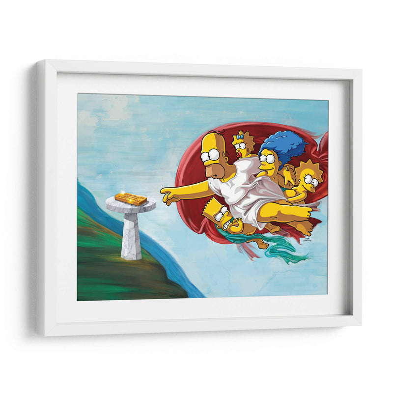 Control remoto de oro | Cuadro decorativo de Canvas Lab