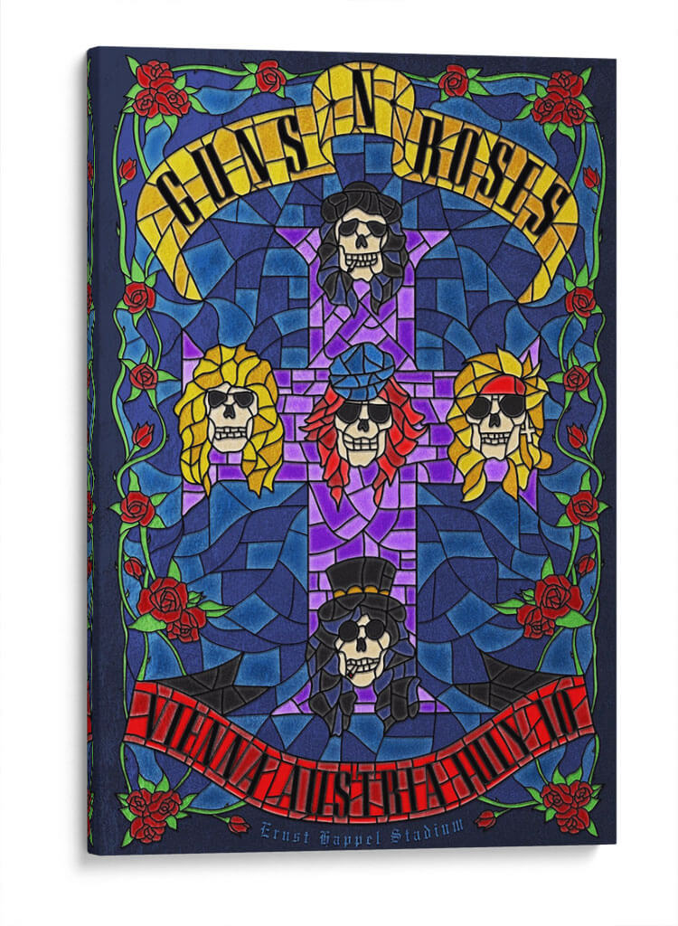 Guns n Roses in Vienna | Cuadro decorativo de Canvas Lab