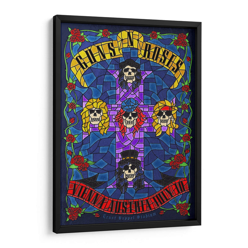 Guns n Roses in Vienna | Cuadro decorativo de Canvas Lab