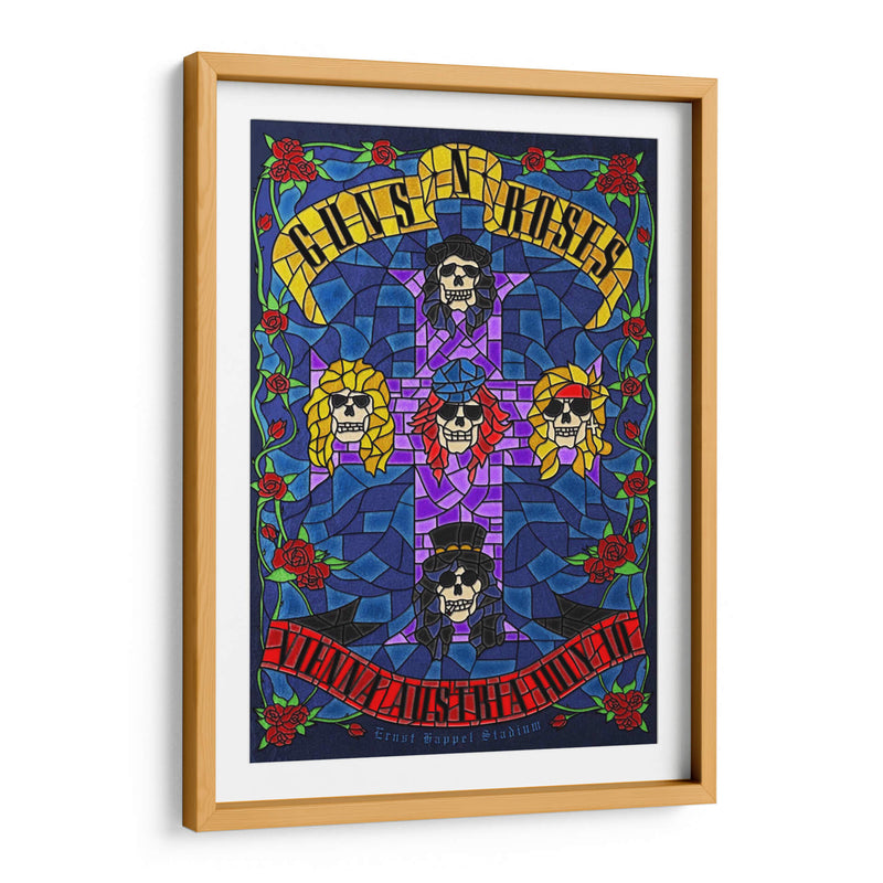 Guns n Roses in Vienna | Cuadro decorativo de Canvas Lab