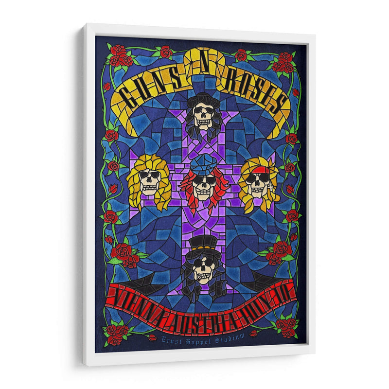Guns n Roses in Vienna | Cuadro decorativo de Canvas Lab