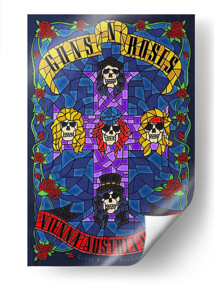 Guns n Roses in Vienna | Cuadro decorativo de Canvas Lab