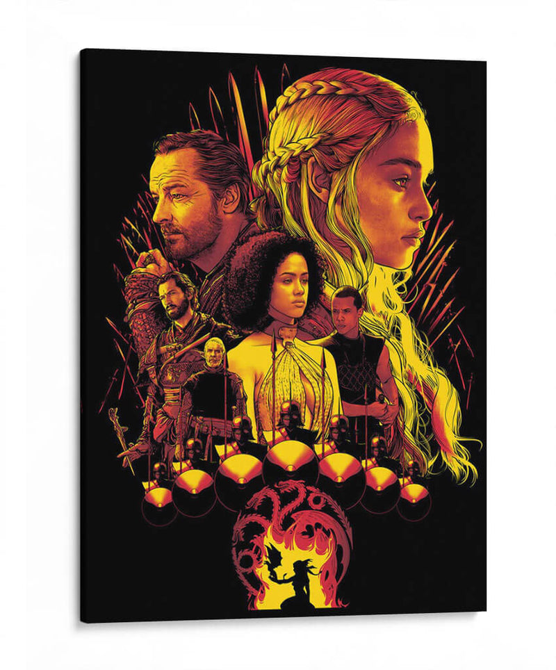 House Targaryen | Cuadro decorativo de Canvas Lab