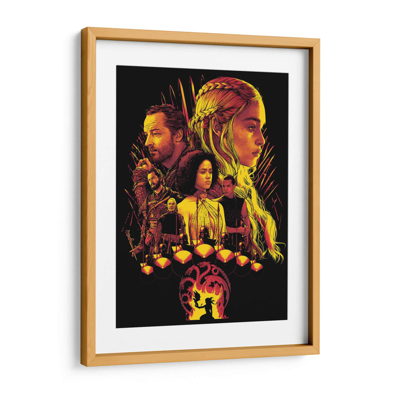 House Targaryen | Cuadro decorativo de Canvas Lab