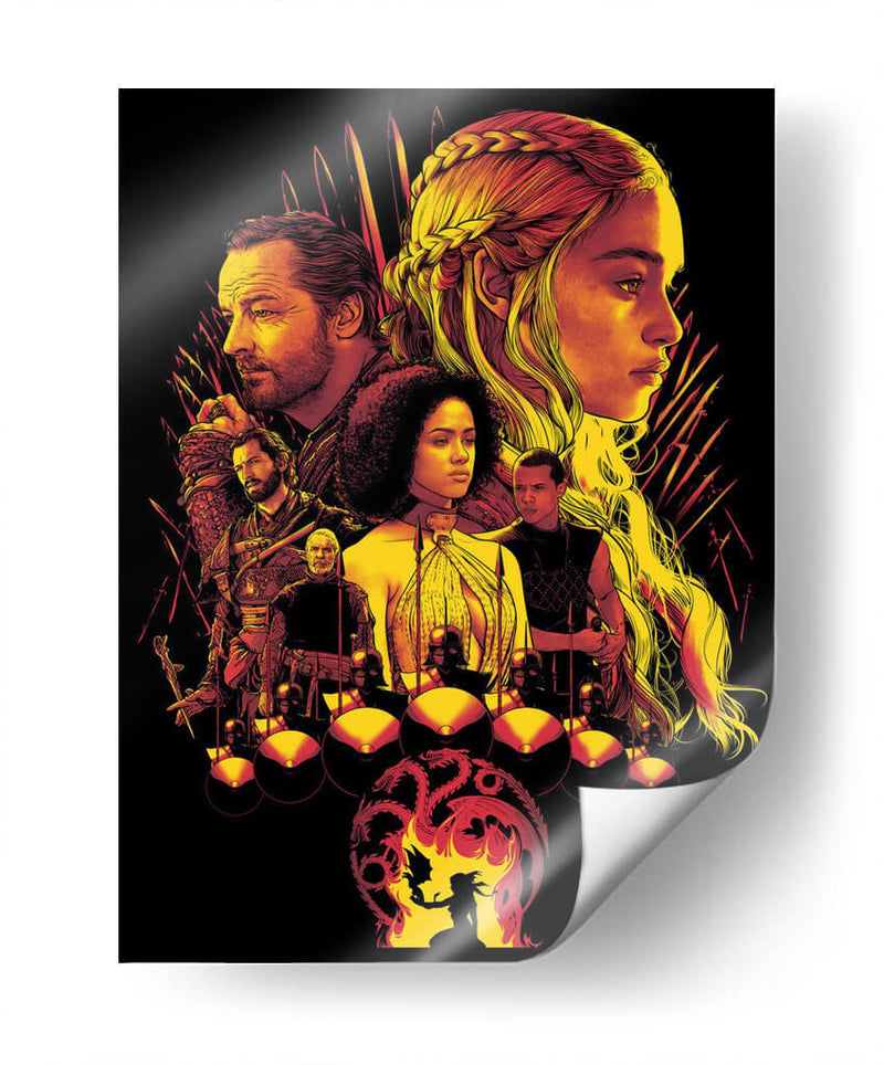 House Targaryen | Cuadro decorativo de Canvas Lab