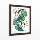 Plantas colibrí | Cuadro decorativo de Canvas Lab