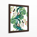 Plantas colibrí | Cuadro decorativo de Canvas Lab