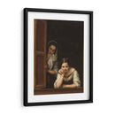 Mujeres en la ventana - Bartolomé Esteban Murillo | Cuadro decorativo de Canvas Lab