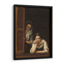 Mujeres en la ventana - Bartolomé Esteban Murillo | Cuadro decorativo de Canvas Lab