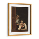 Mujeres en la ventana - Bartolomé Esteban Murillo | Cuadro decorativo de Canvas Lab