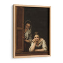 Mujeres en la ventana - Bartolomé Esteban Murillo | Cuadro decorativo de Canvas Lab