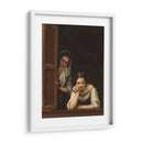 Mujeres en la ventana - Bartolomé Esteban Murillo | Cuadro decorativo de Canvas Lab